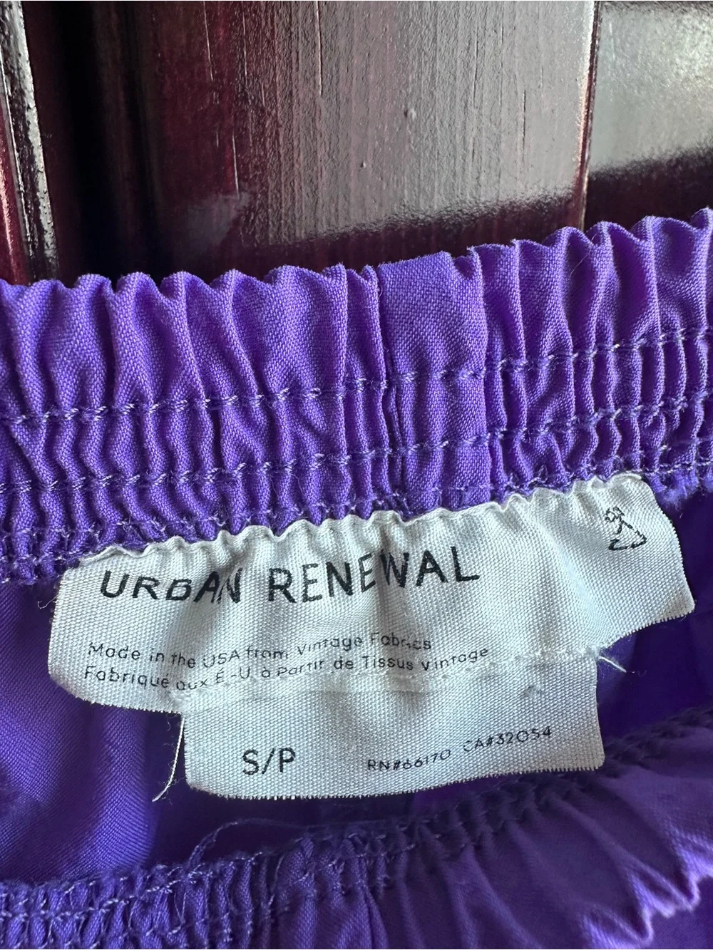 Urban Renewal Men's Athletic Shorts in Purple